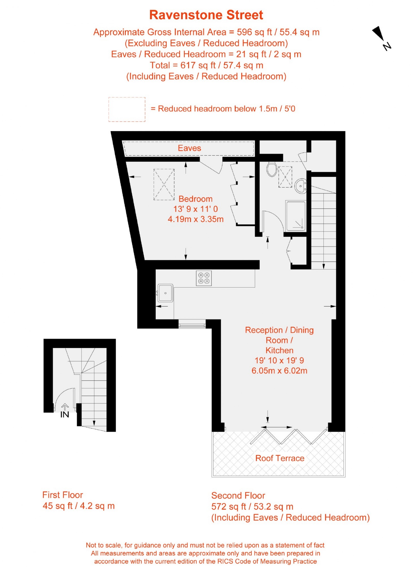 Floorplan for Ravenstone Street, London, SW12