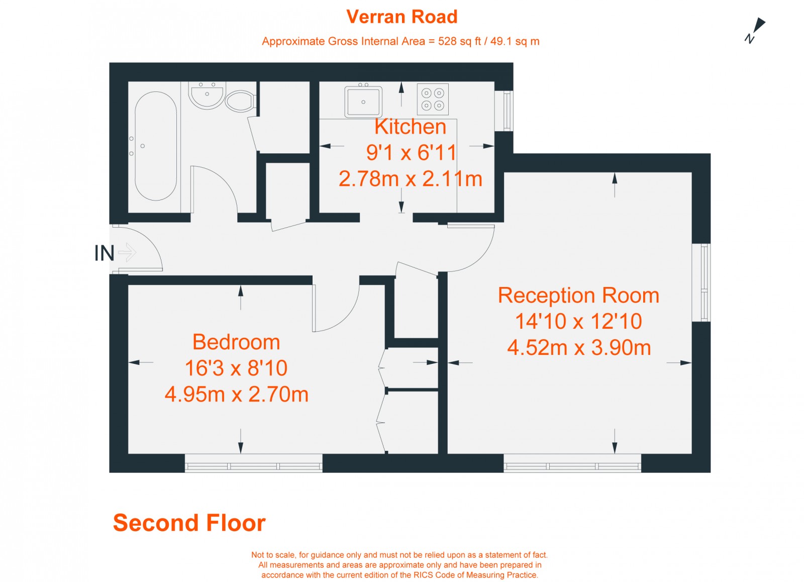 Floorplan for Verran Road, Balham, SW12