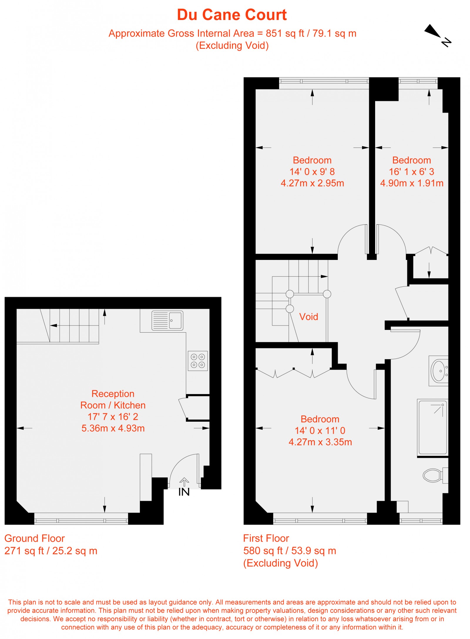 Floorplan for Balham High Road, London, SW17
