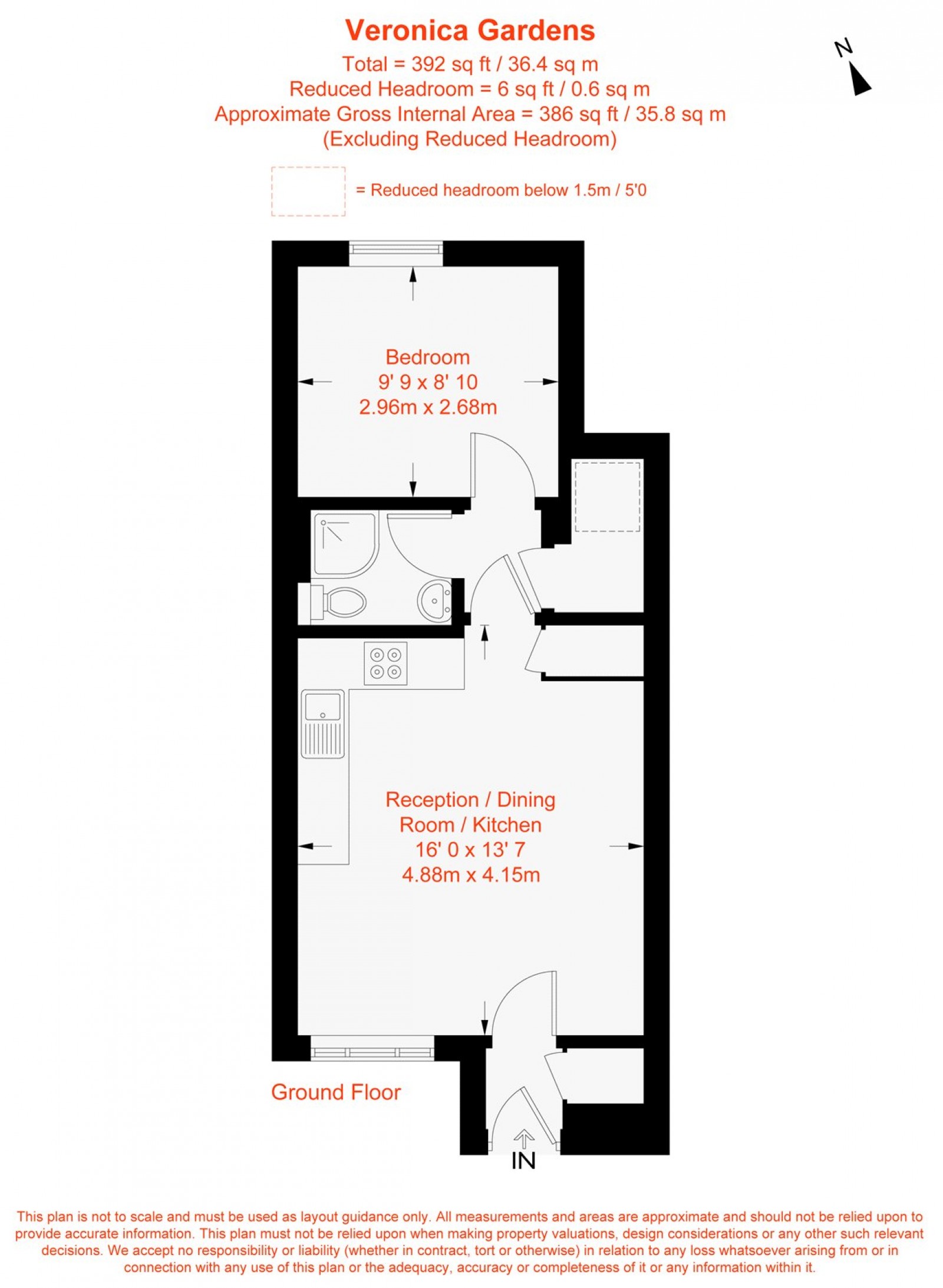 Floorplan for Veronica Gardens, London, SW16