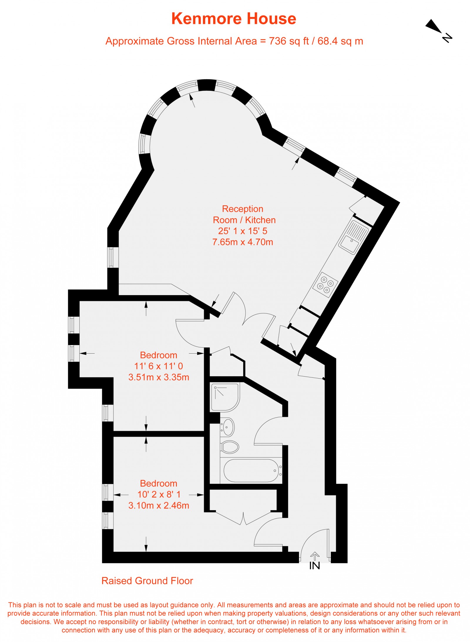 Floorplan for Boundaries Road, London, SW12