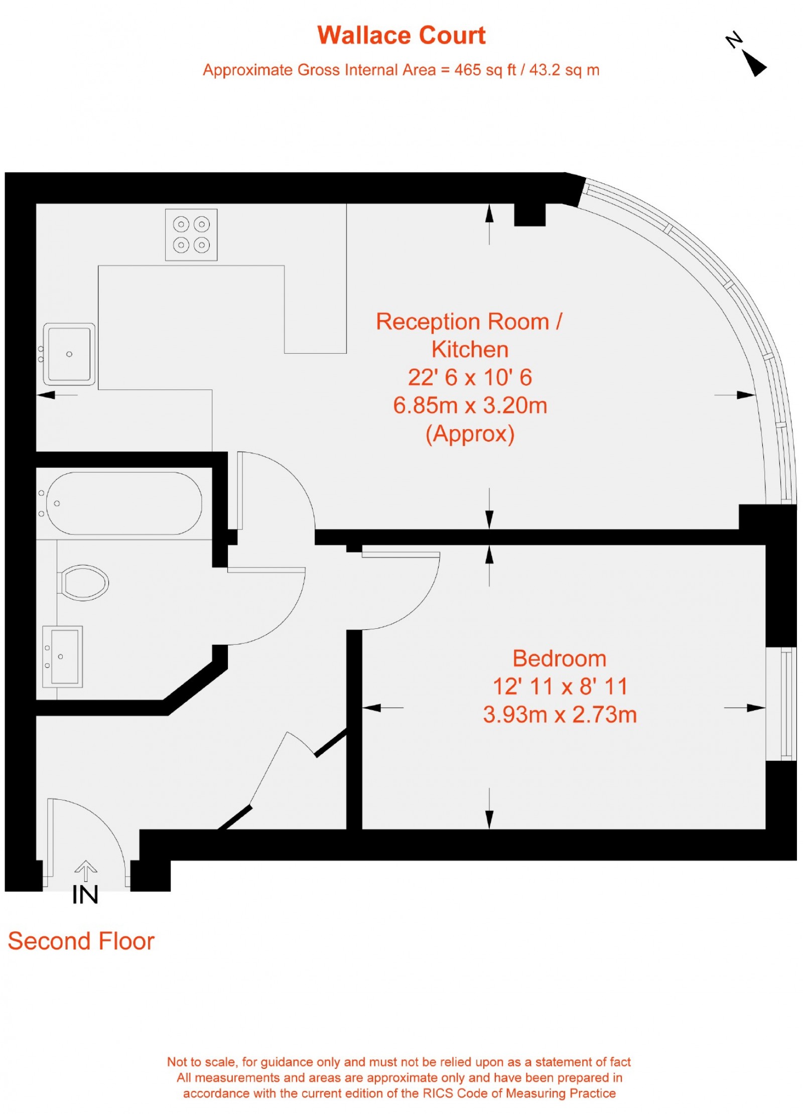 Floorplan for Balham High Road, London, SW17