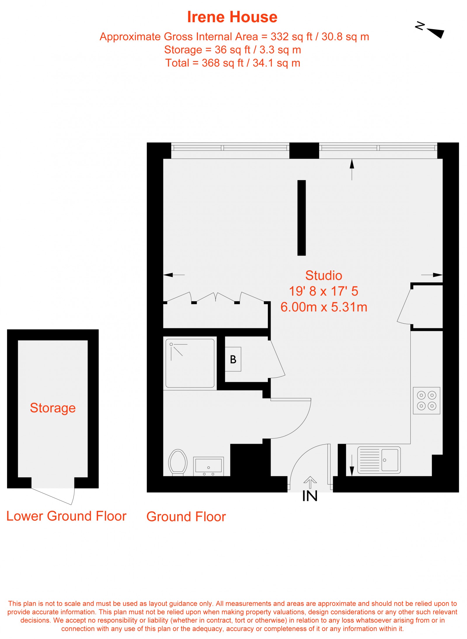 Floorplan for Balham High Road, London, SW12