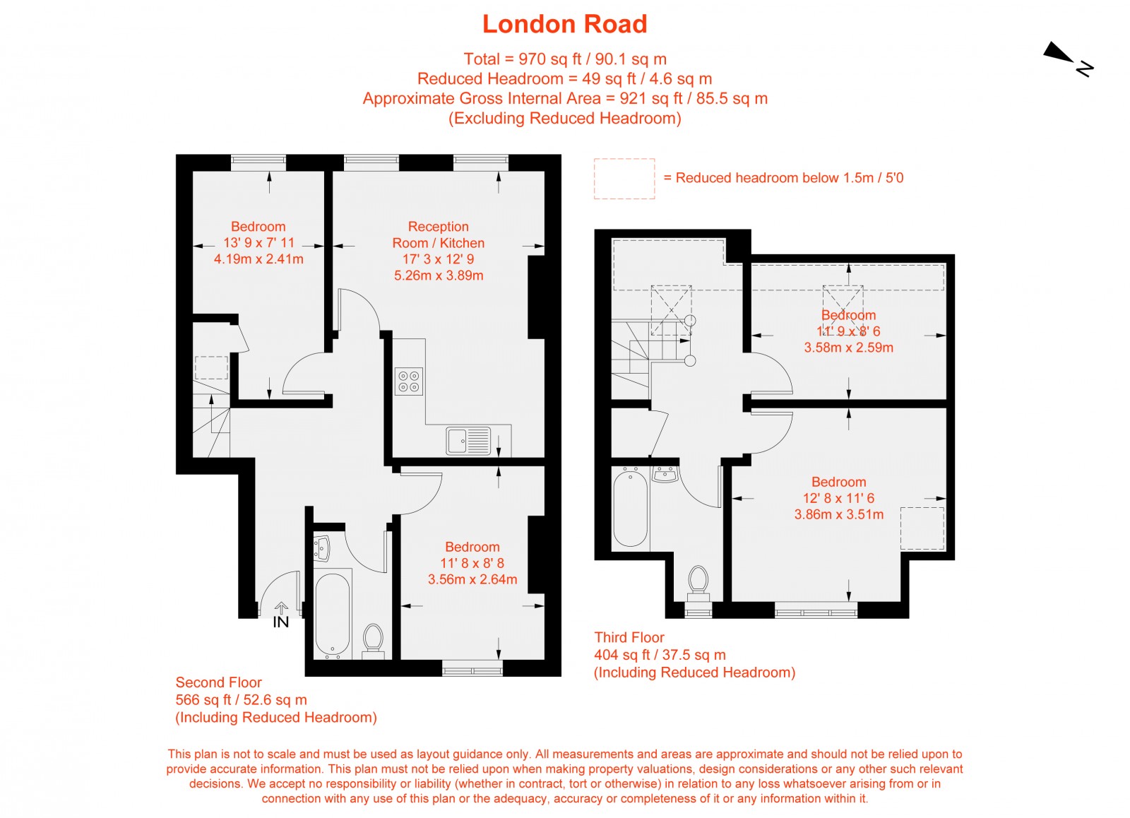 Floorplan for London Road, London, SW16