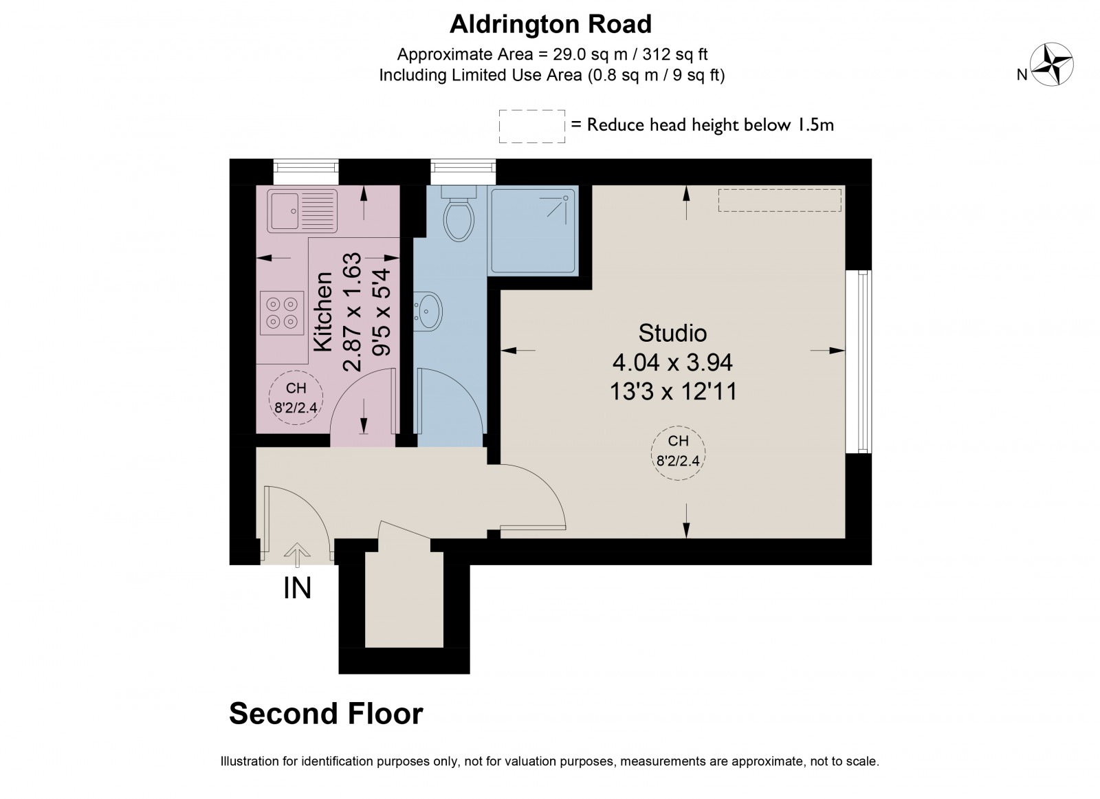 Floorplan for Aldrington Road, London, SW16