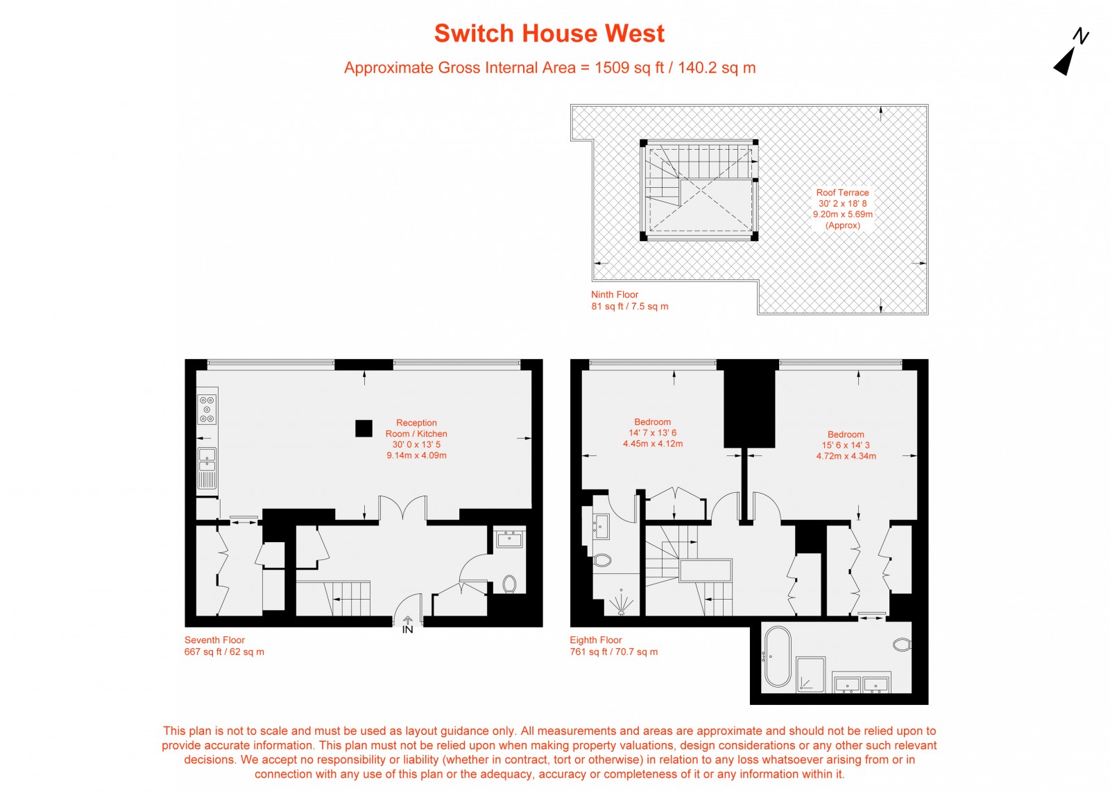 Floorplan for Circus Road West, London, SW11