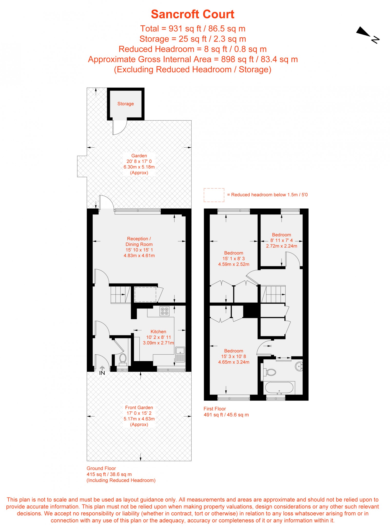 Floorplan for Battersea Bridge Road, London, SW11