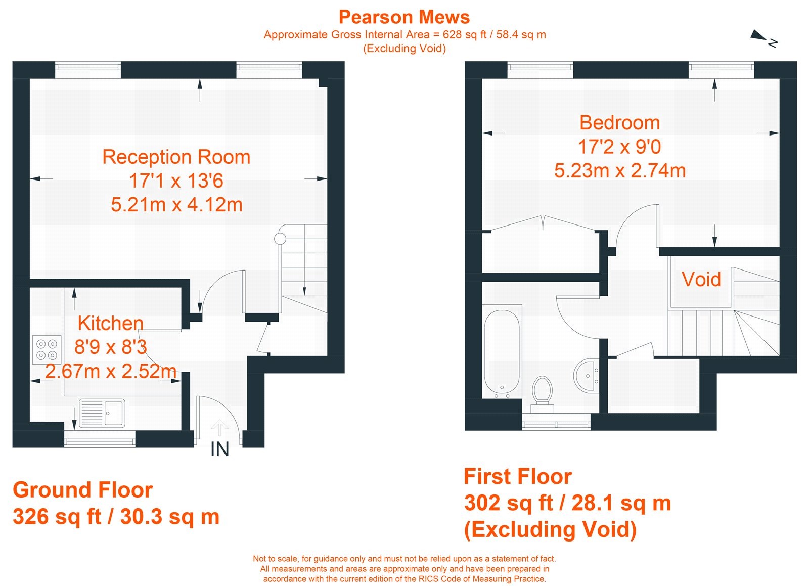 Floorplan for Pearson Mews, 6 Edgeley Road, SW4