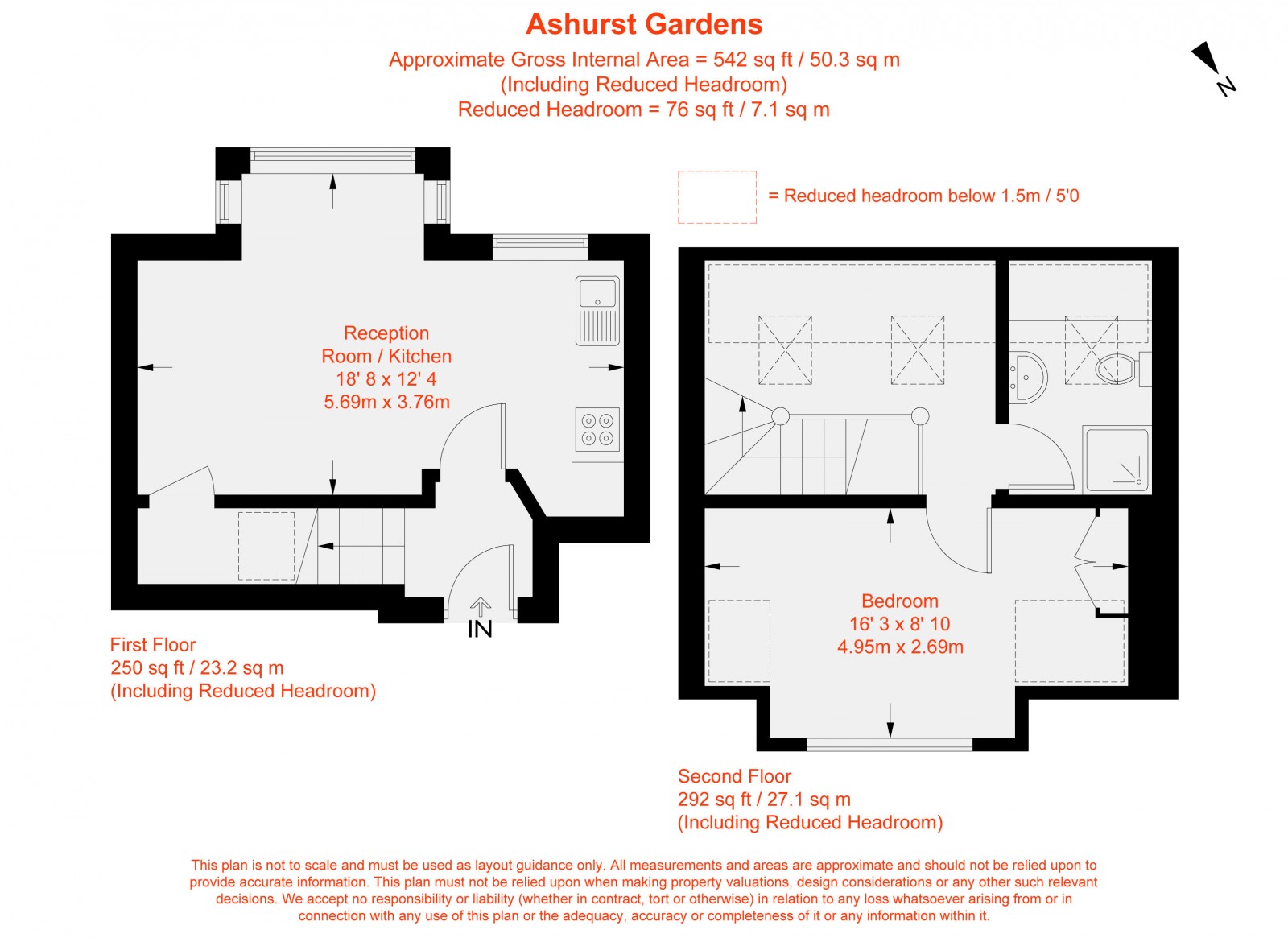 Floorplan for Ashurst Gardens, Tulse Hill, SW2