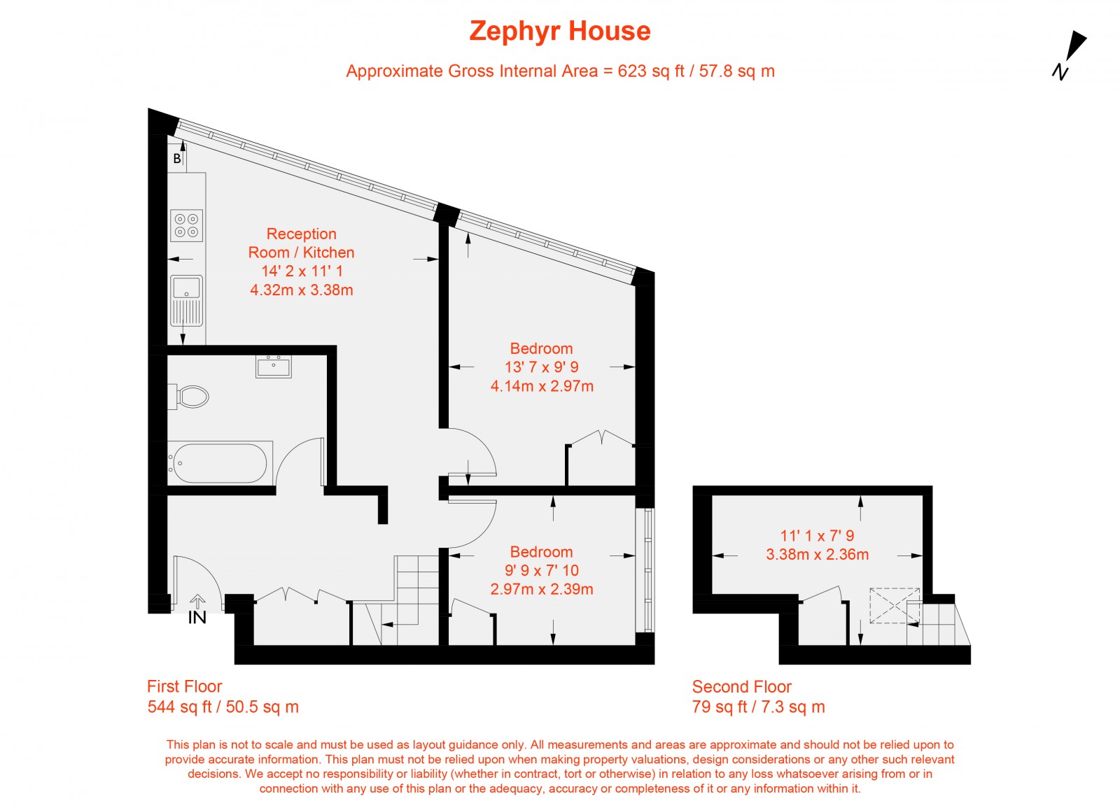 Floorplan for Waring Street, London, SE27