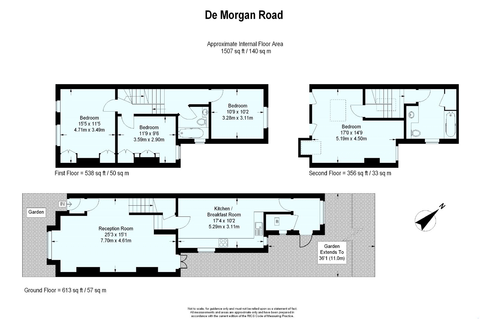 Floorplan for De Morgan Road, Fulham, SW6