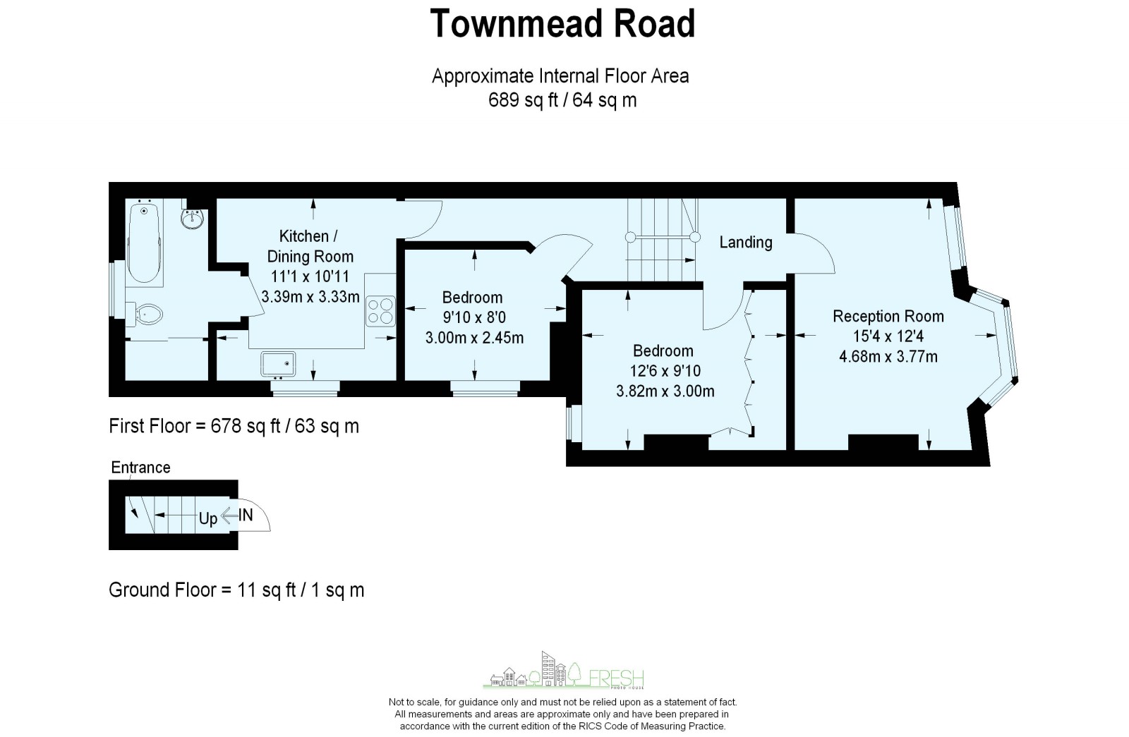 Floorplan for Townmead Road, Fulham, SW6