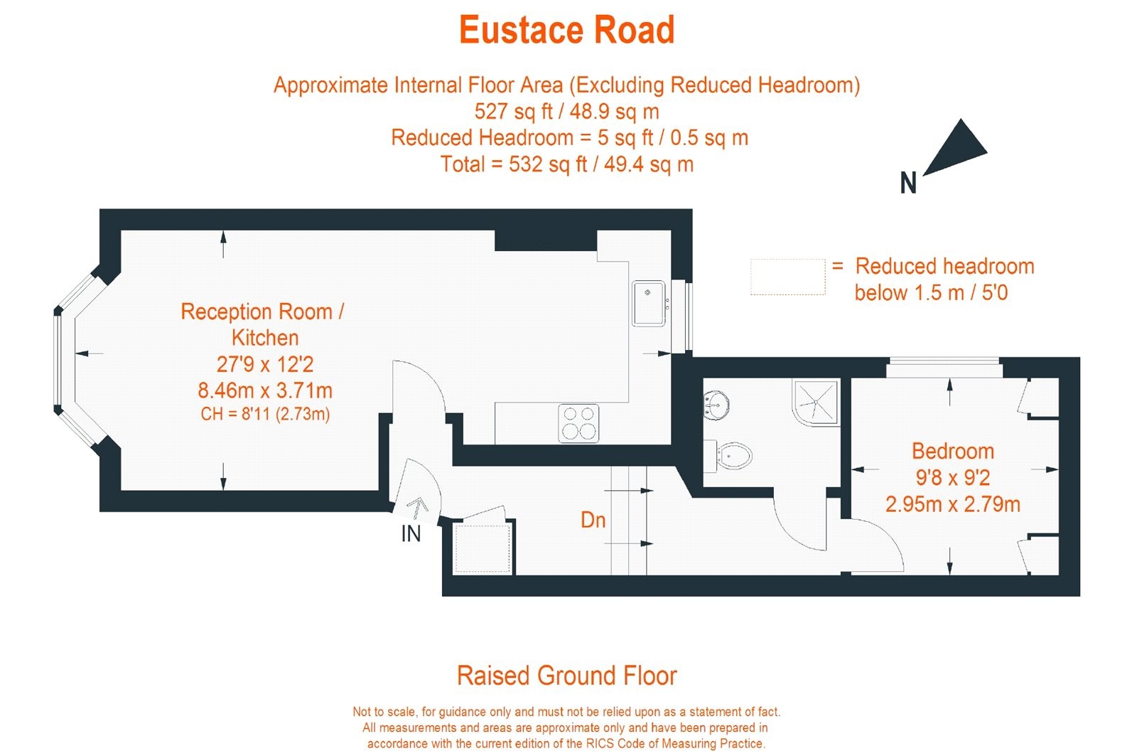 Floorplan for Eustace Road, Fulham, SW6
