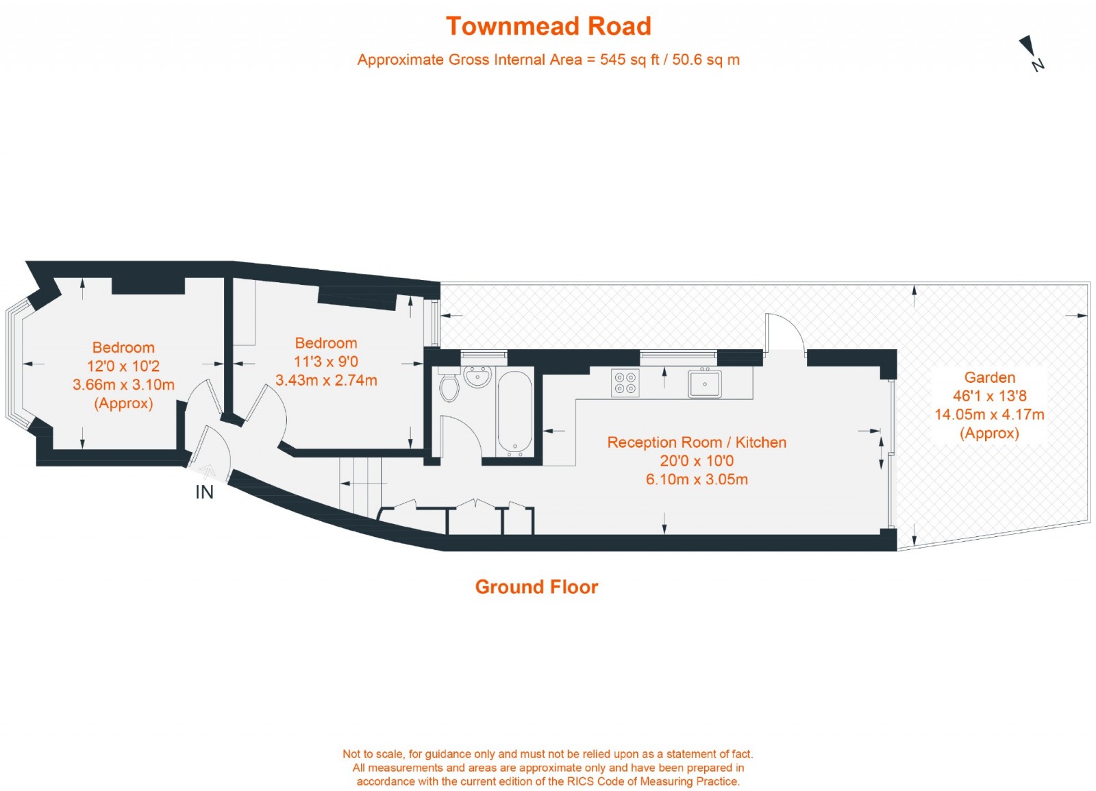 Floorplan for Townmead Road, Fulham, SW6