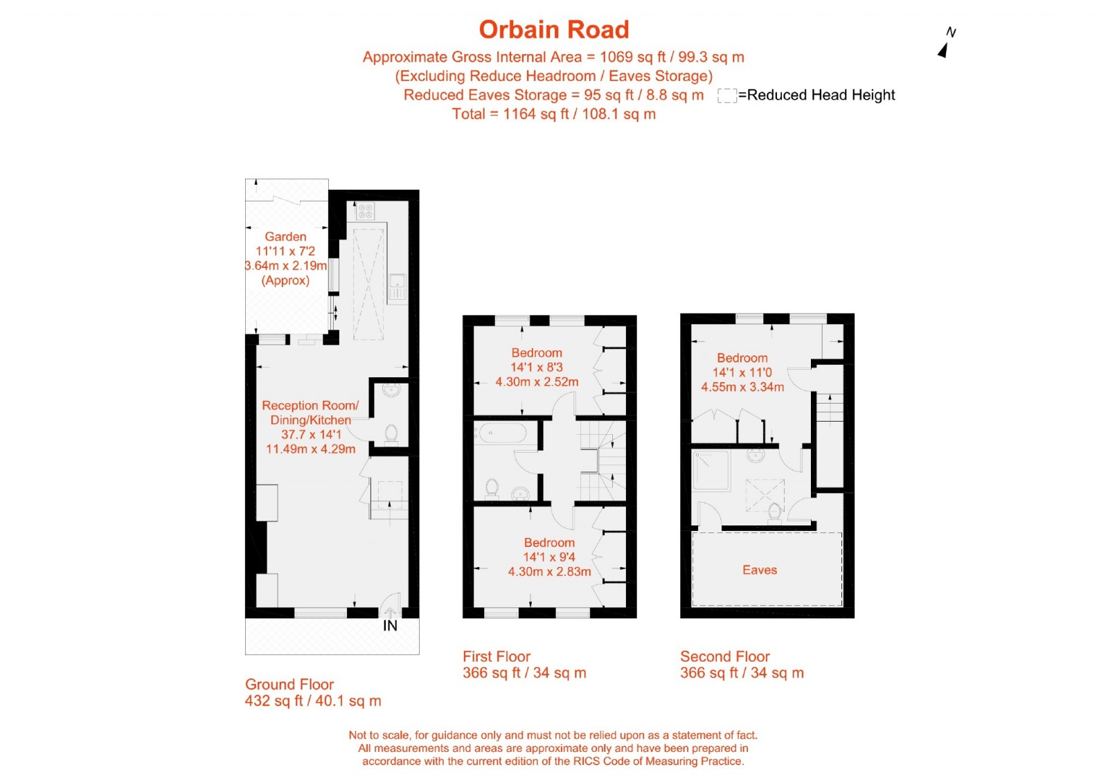 Floorplan for Orbain Road, Fulham, SW6
