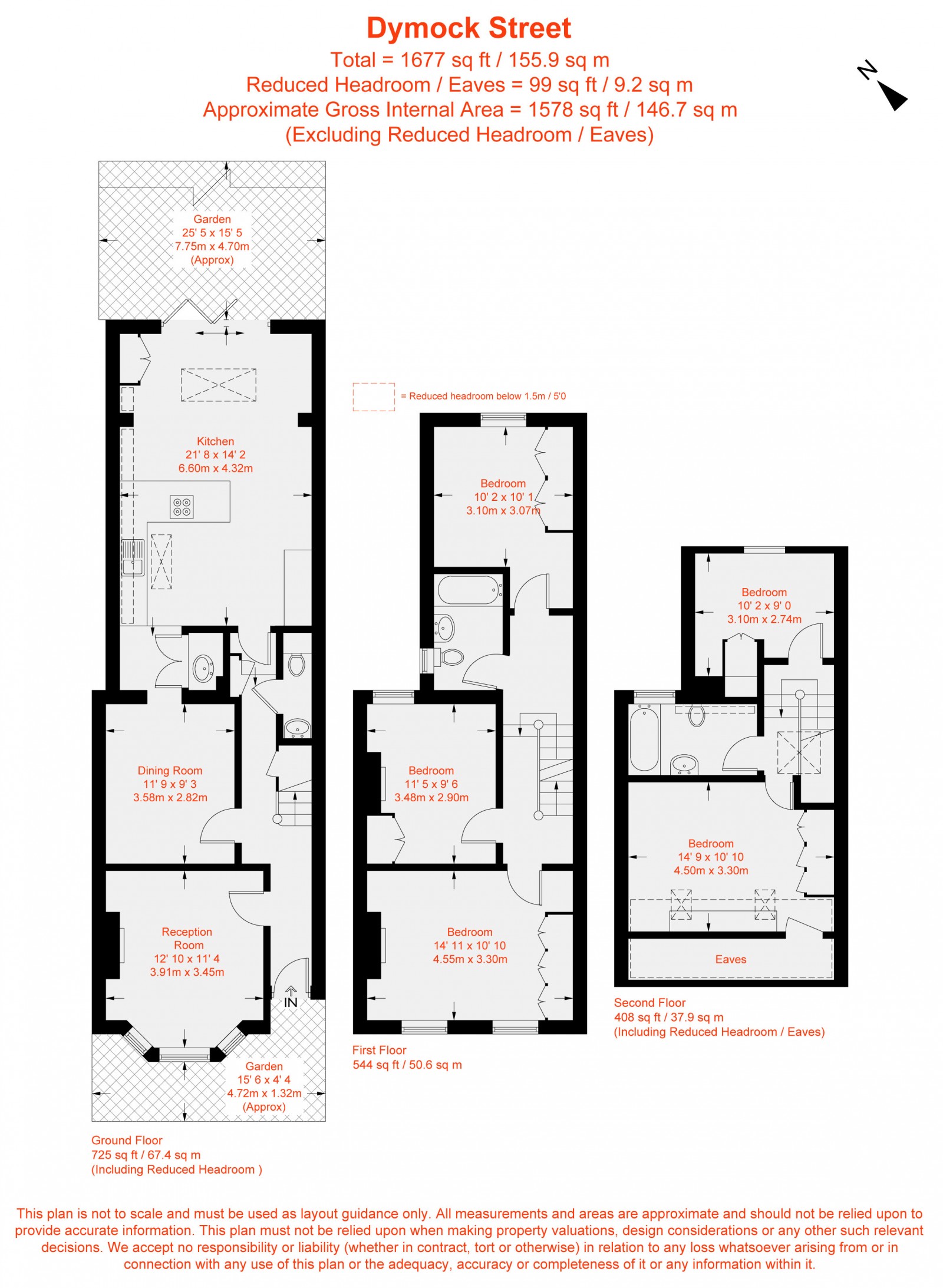 Floorplan for Dymock Street, Fulham, SW6