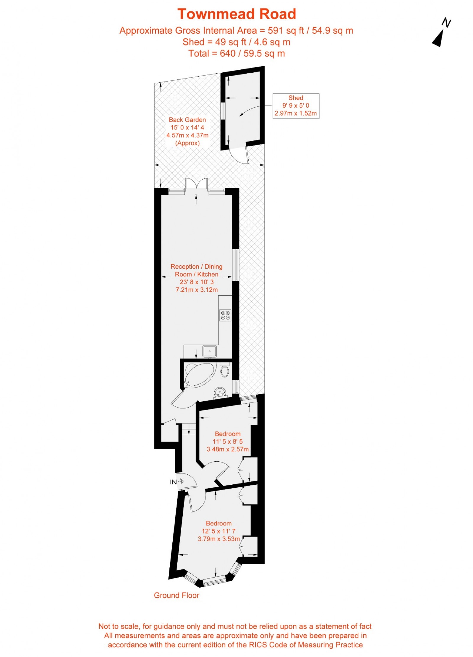 Floorplan for Townmead Road, Fulham, SW6