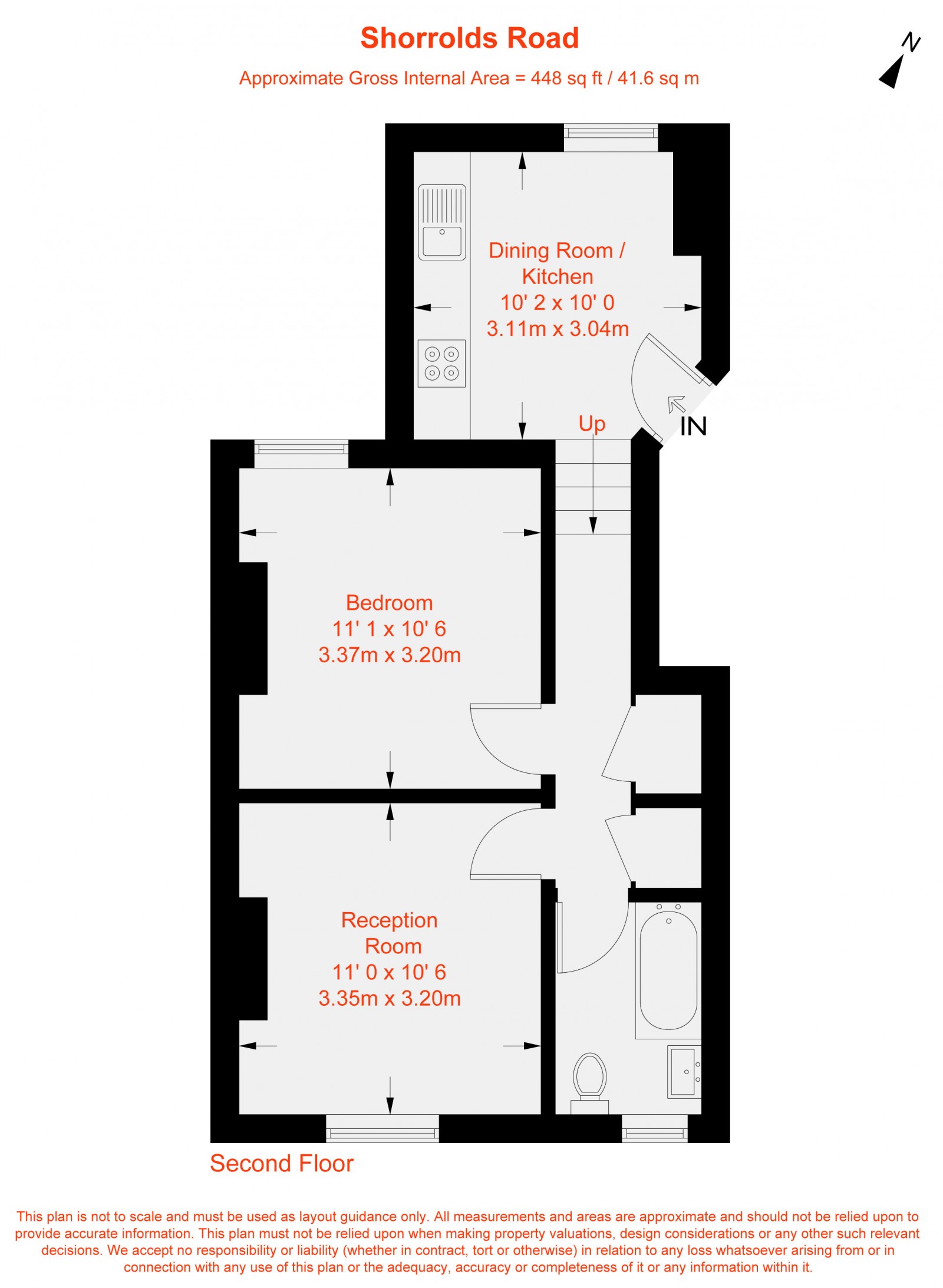 Floorplan for Shorrolds Road, Fulham, SW6