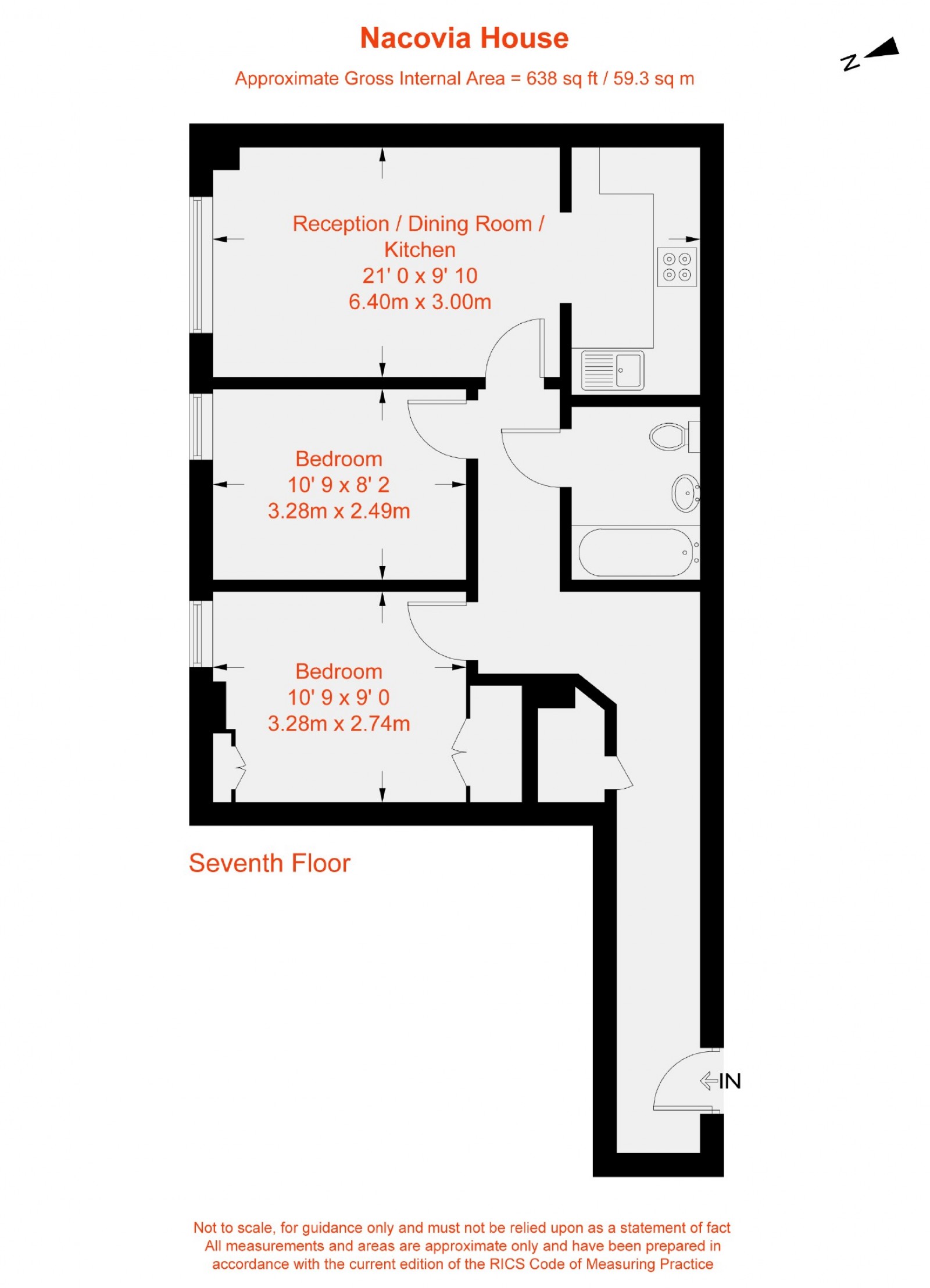 Floorplan for Townmead Road, London, SW6
