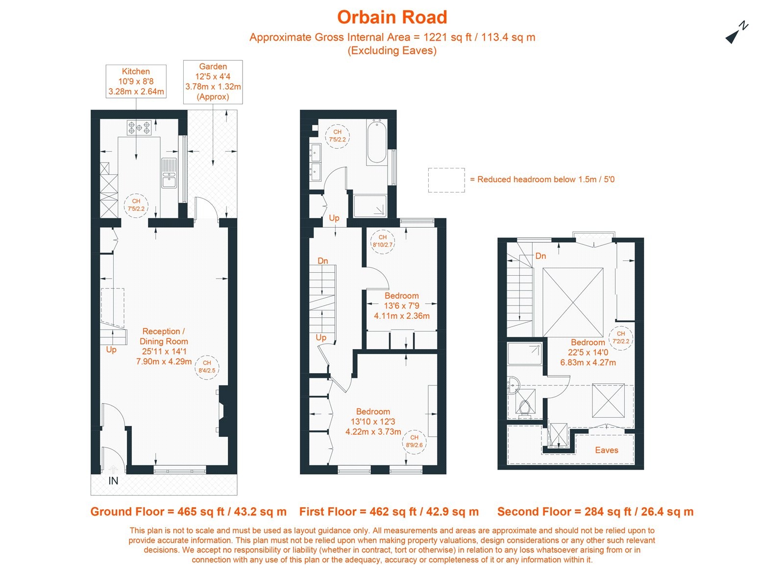 Floorplan for Orbain Road, Fulham, SW6