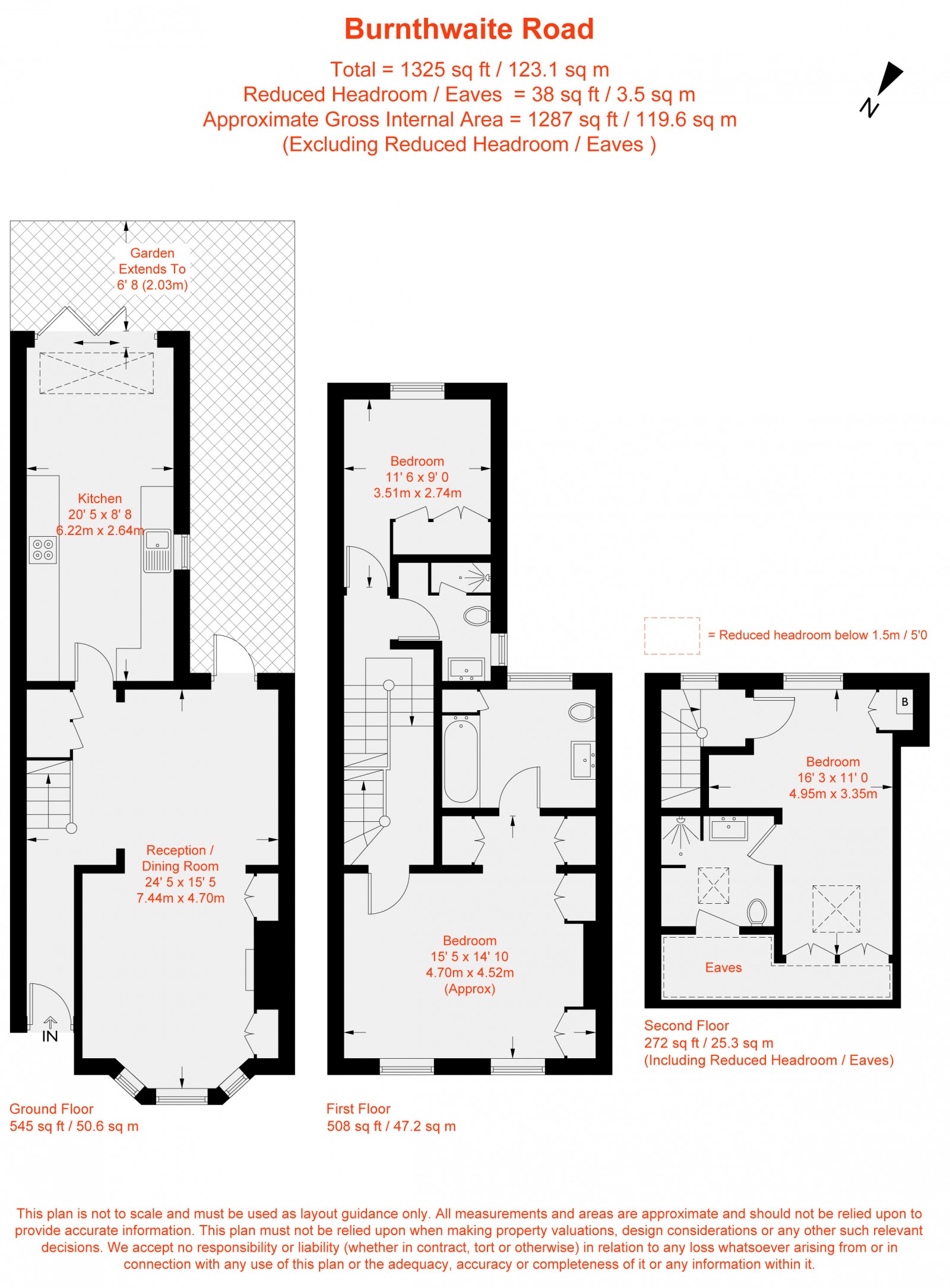 Floorplan for Burnthwaite Road, London, SW6