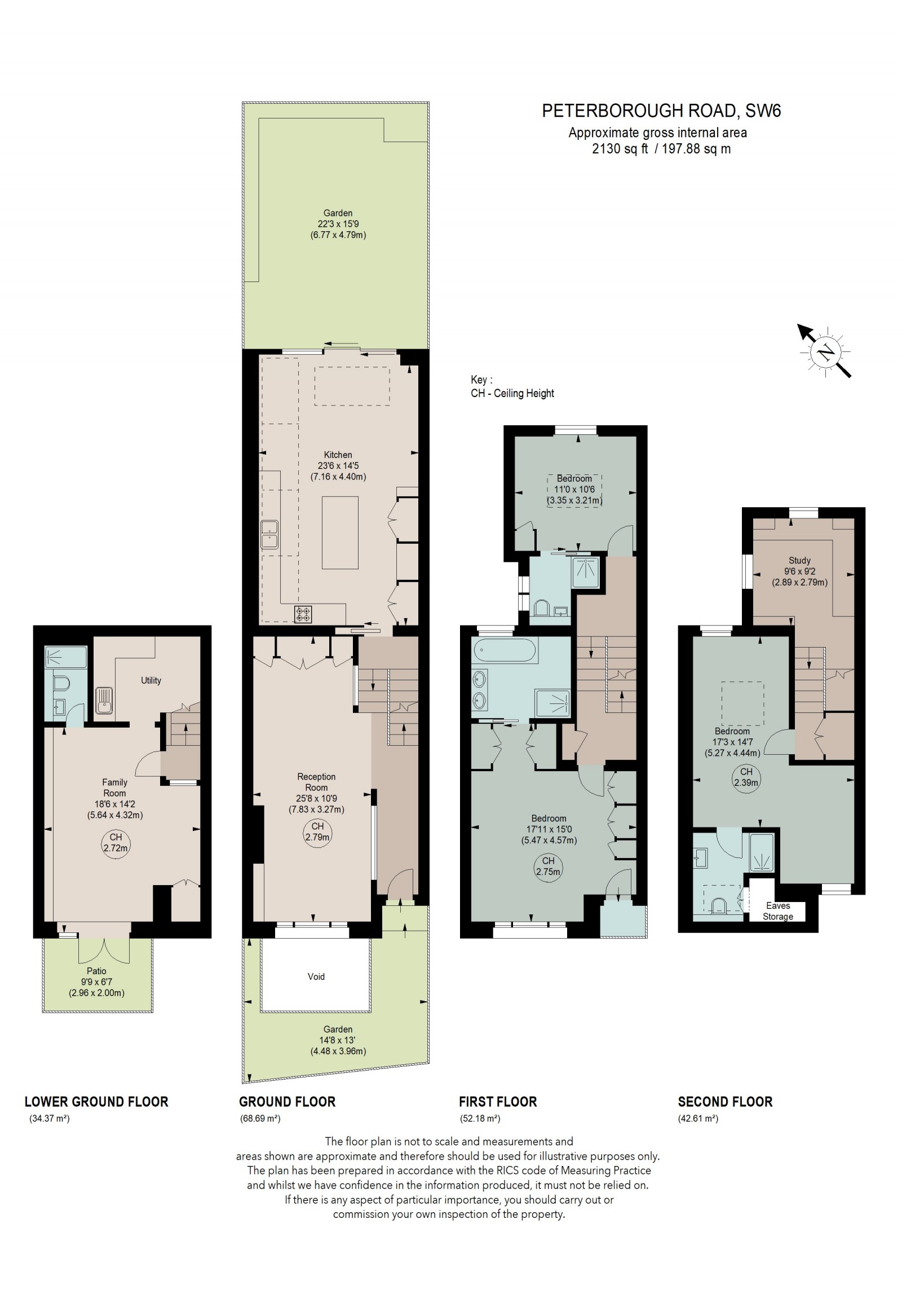 Floorplan for Peterborough Road, Fulham, SW6