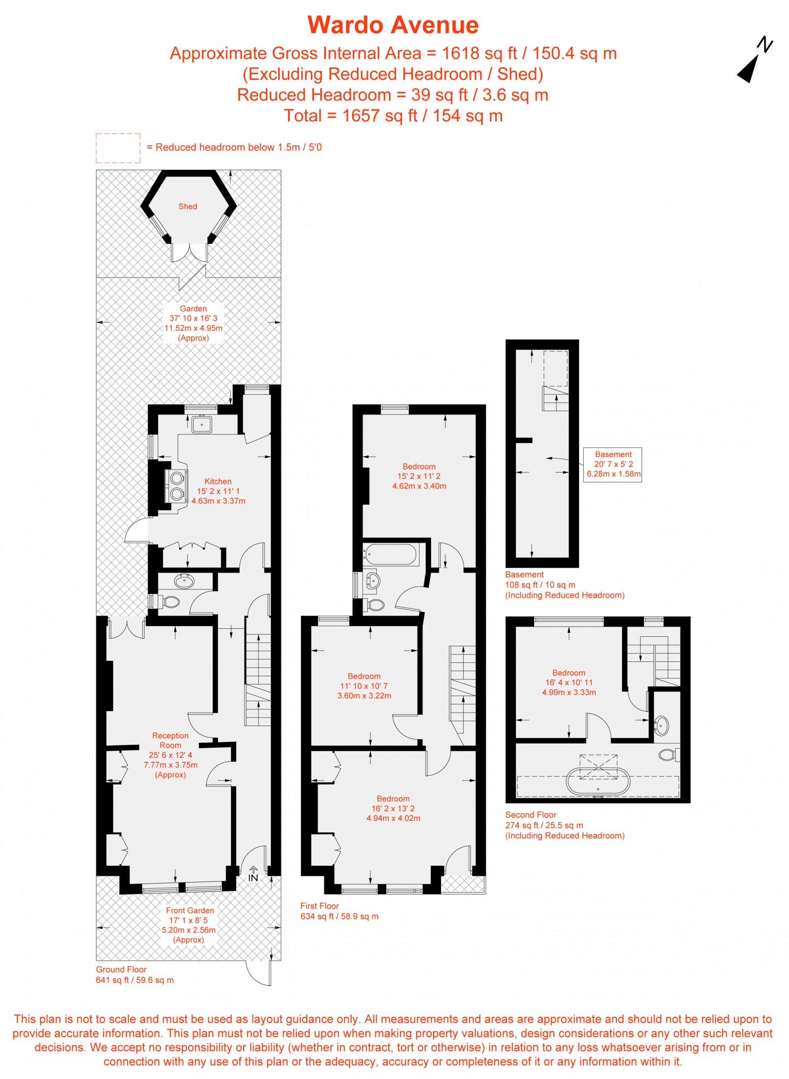 Floorplan for Wardo Avenue, London, SW6