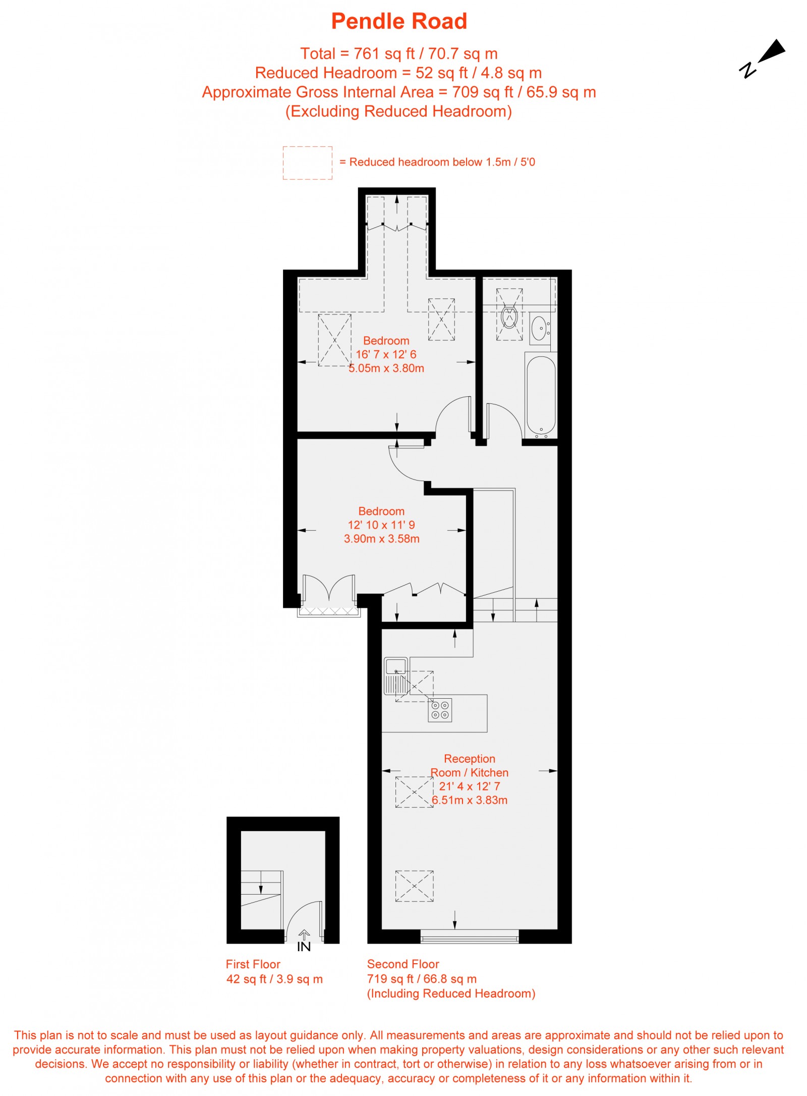 Floorplan for Pendle Road, Furzedown, SW16