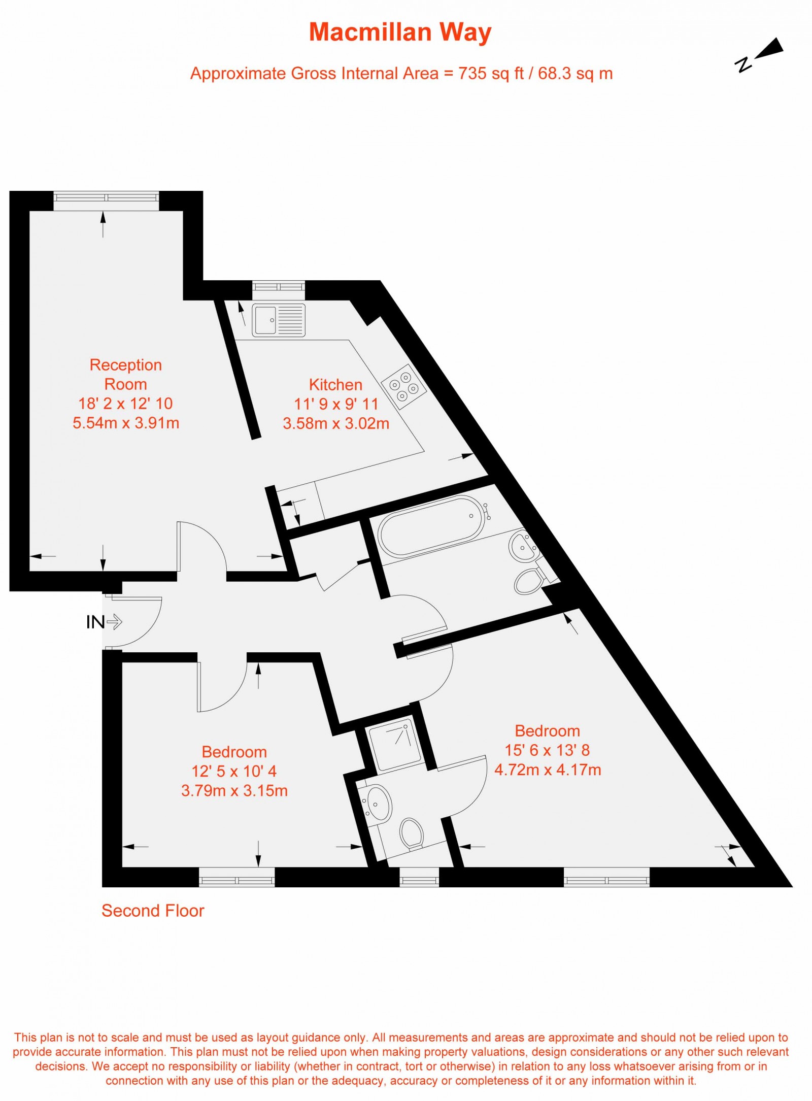 Floorplan for Macmillan Way, Heritage Park, SW17